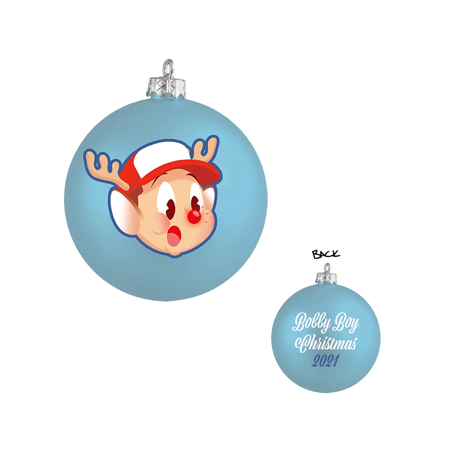 Bobby Boy Holiday Ornament Set