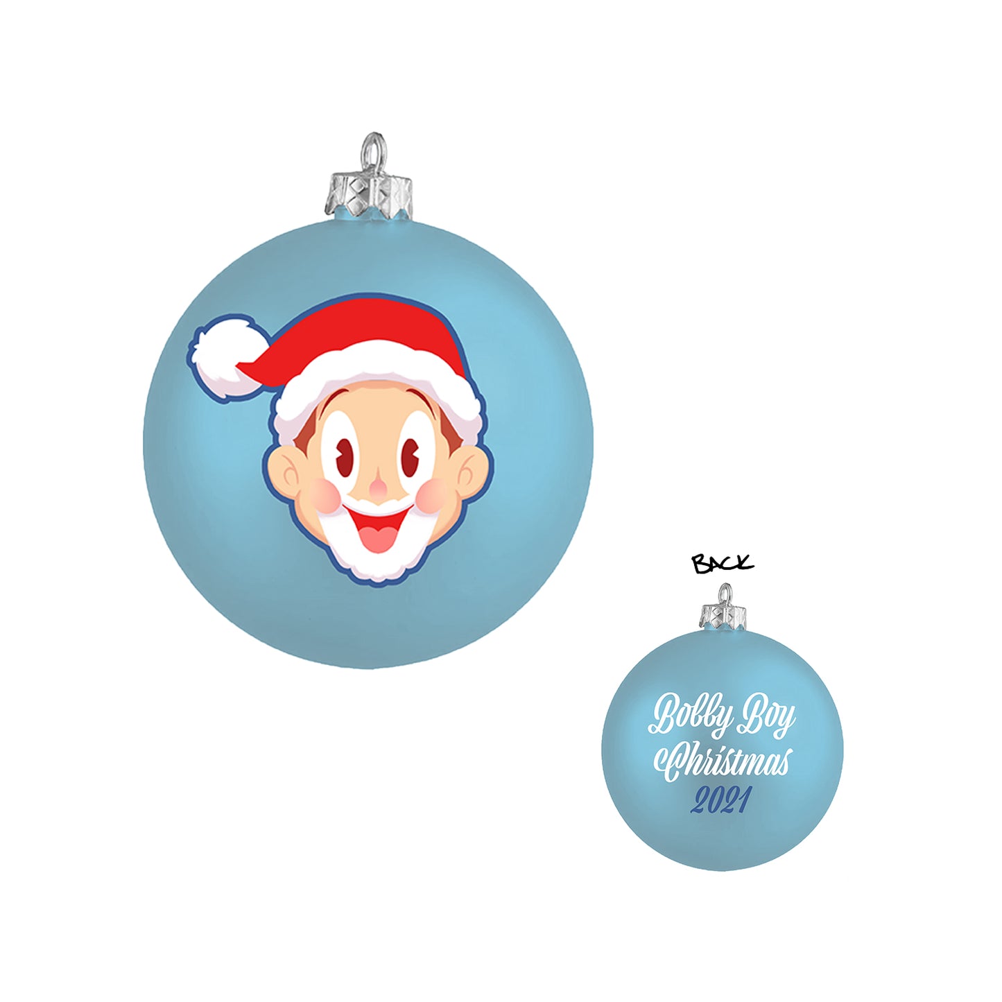 Bobby Boy Holiday Ornament Set