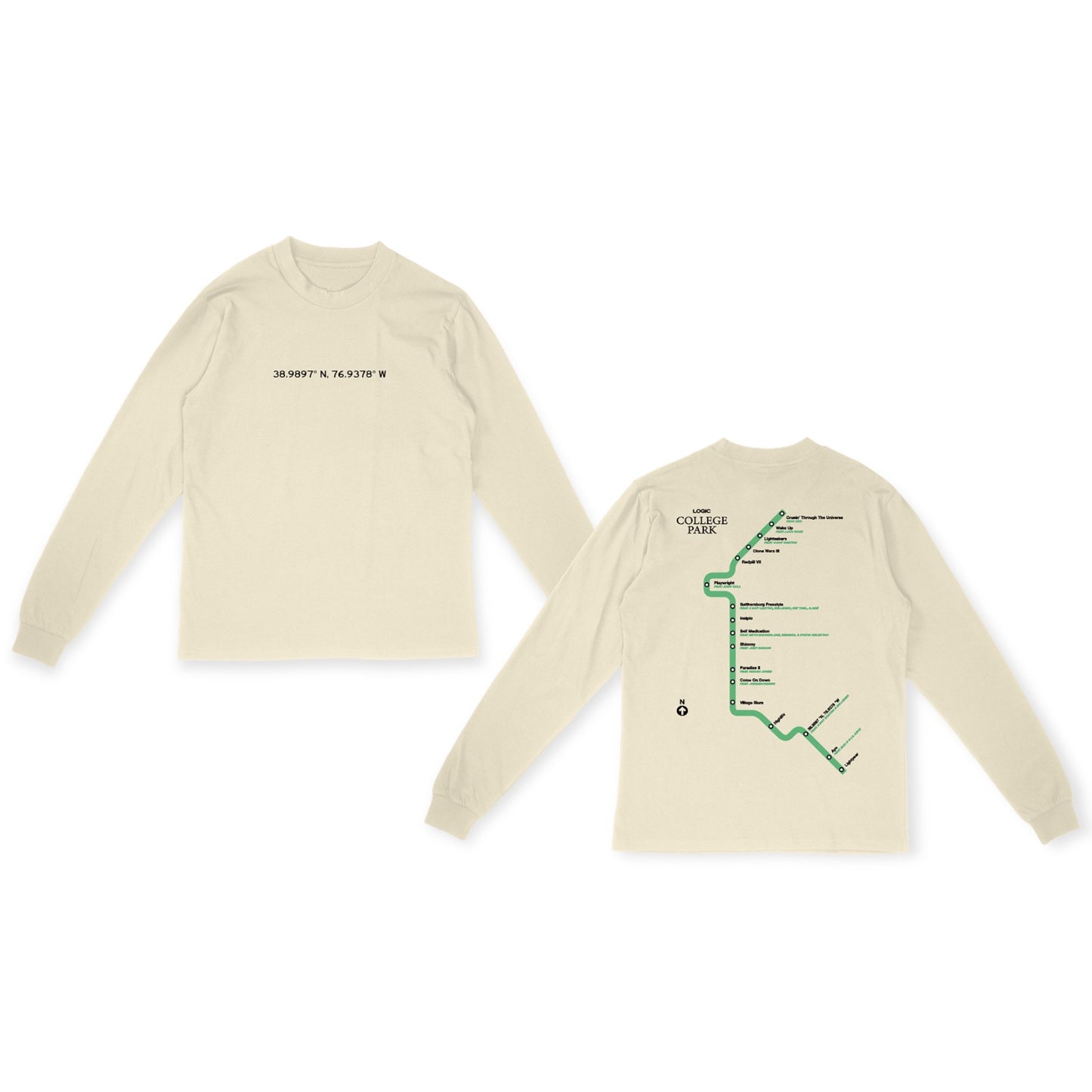 Subway Coordinates Long Sleeve