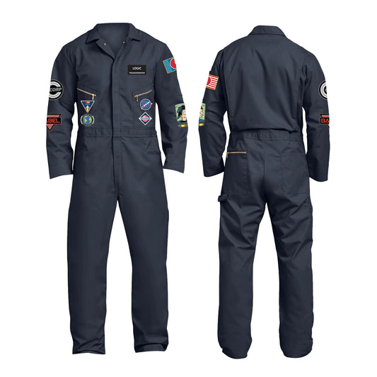 The Incredible True Story Navy Jumpsuit (2X)