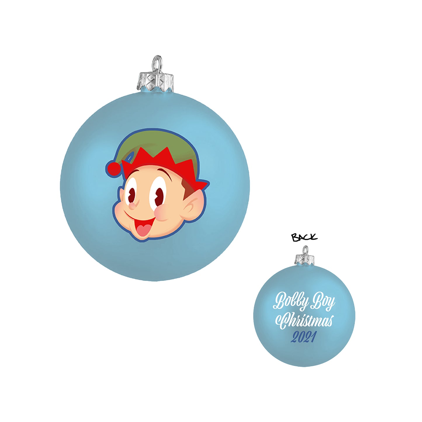 Bobby Boy Holiday Ornament Set